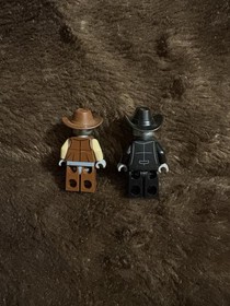 Lego LOT Sheriff Not-a-robot Minifigure Lego Movie 70800 deputron mini fig