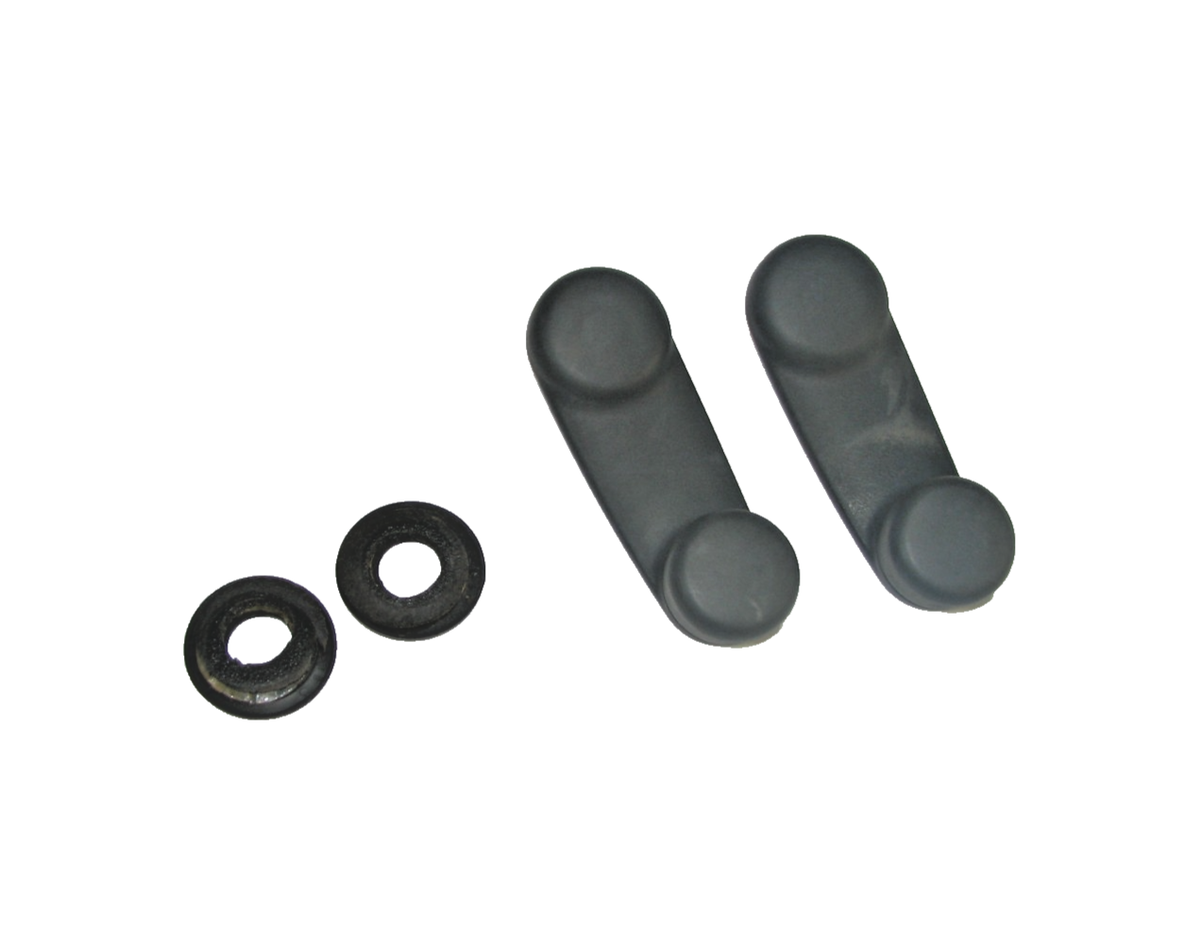 Jeep Wrangler TJ 97-06 OEM Manual Crank Window Handles w/Clips