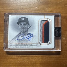 2020 Topps Dynasty ALEX BREGMAN Auto Game Used Patch #/10 Cubs