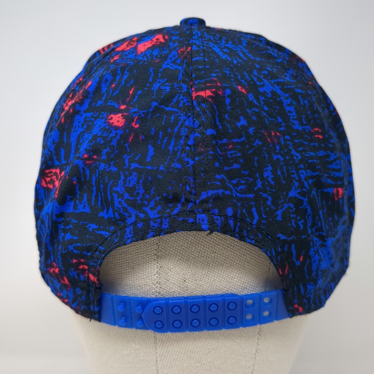 5 Panel Blue One Size Snapback Hat BMC West Building Materials All Over Print View 6