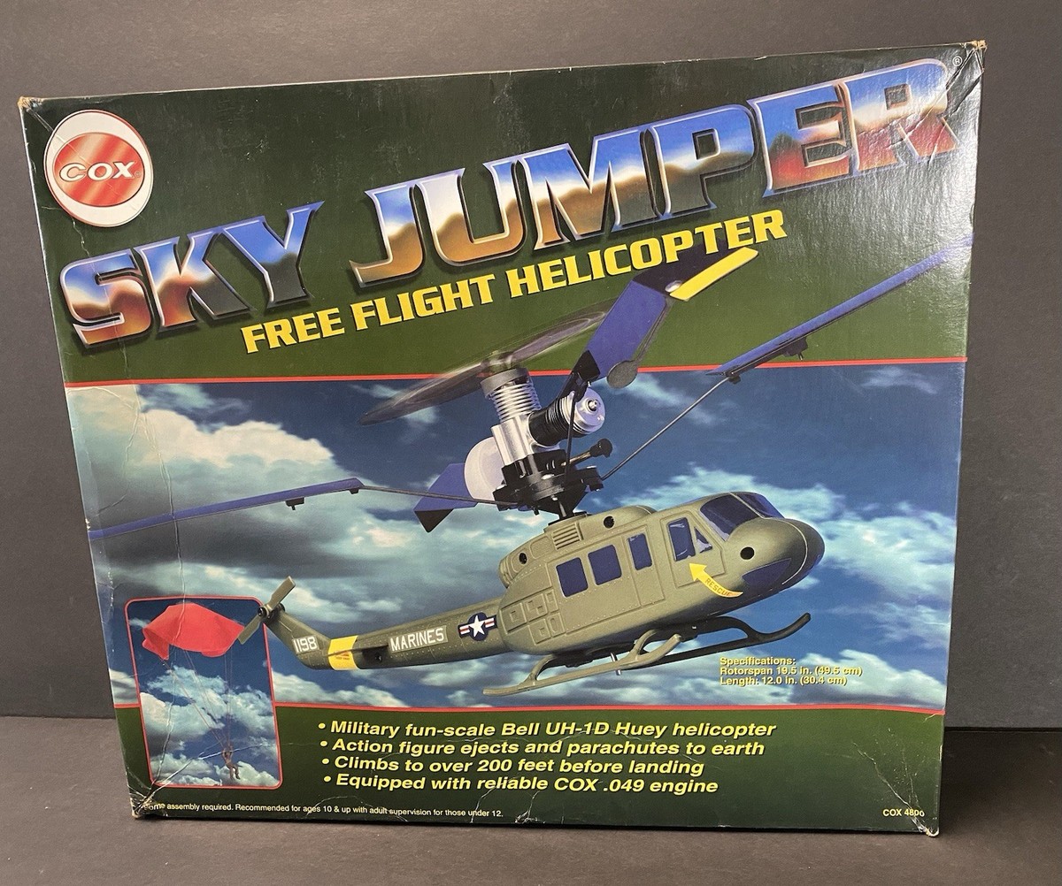 1997 Rare Vintage Cox Sky Jumper .049 Engine Free Flight