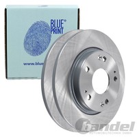 2X Blue Print Bremsscheiben Ø260Mm Hinten Passend FÜR Honda CR-Z