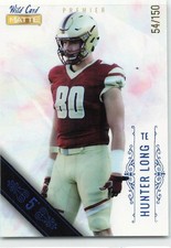 2021 Wild Card Matte #MBC-49 Hunter Long Retail White /150