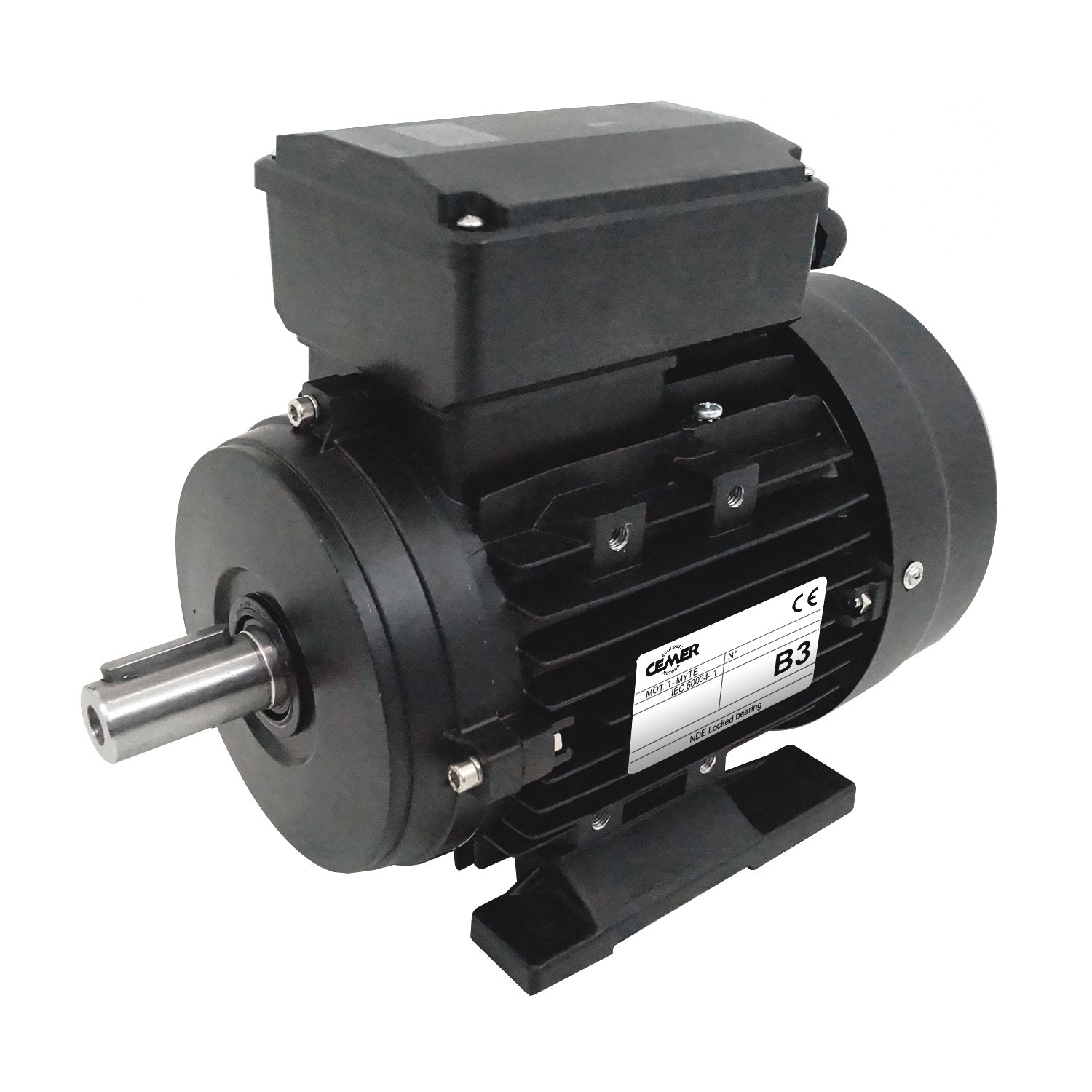 Moteur électrique 220v 1.5 Kw 3000 Tr min monophasé avec condensateur MY9