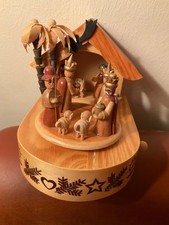 Spieldose Erzgebirge Weihnachten - Melodie „ Stille Nacht „ wohl Richard Glässer