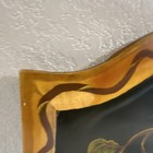APE Tiger Butterfly Wildlife Hand Painted Wood Wall Plaque Vertical Arch Decor — photo 5