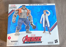 Hasbro Marvel Legends Series Gray Hulk & Dr. Bruce Banner Avengers Action Figure