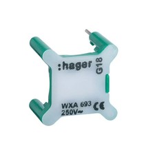 Hager WXA693 Voyant Vert pour interrupteur gallery 230V
