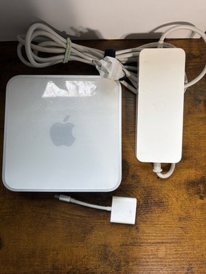 2008 Apple Mac Mini A1283 W Power Cord And VGA Adapter + Belkin HDMI Powers On