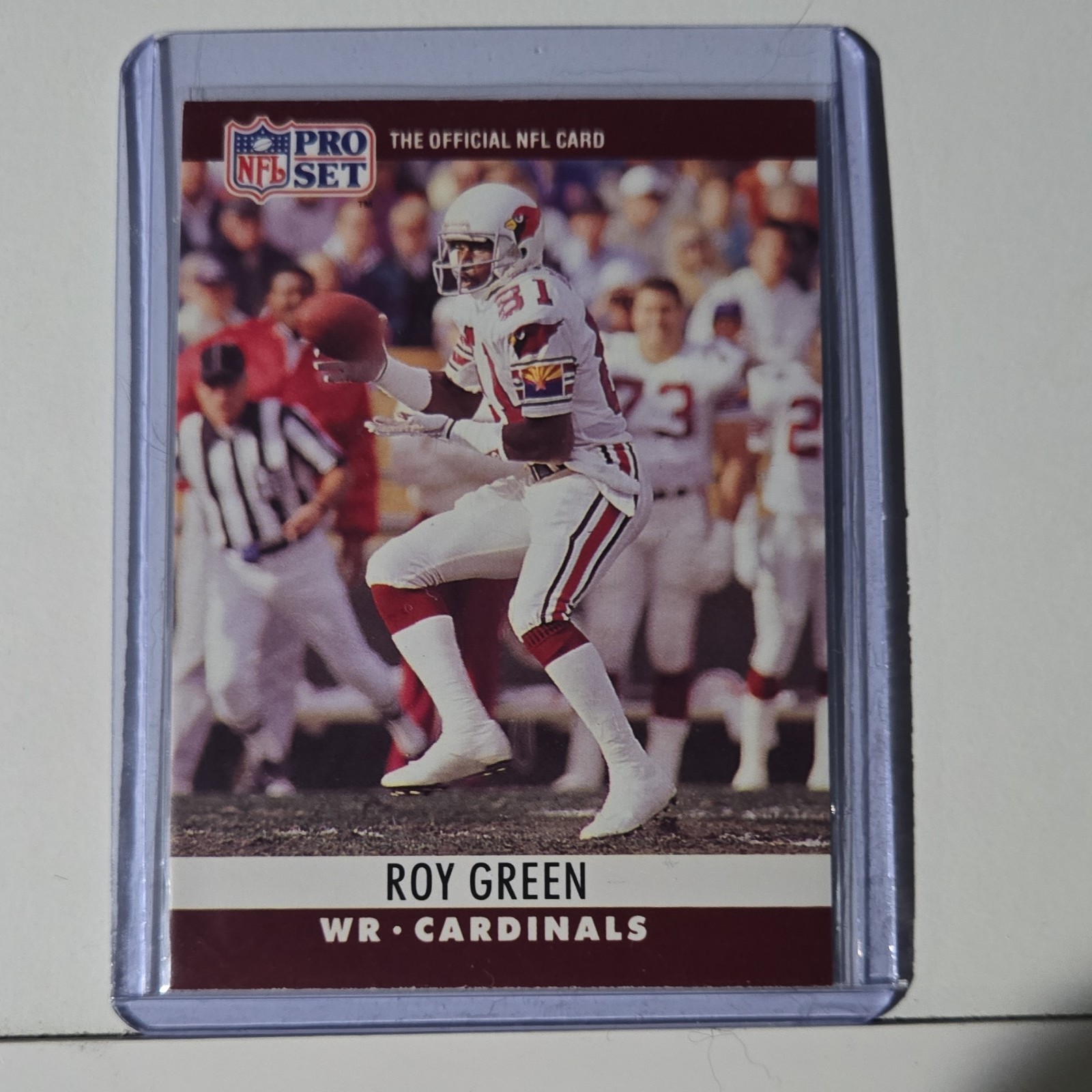 1990 Pro Set FACT Cincinnati Roy Green #256 Arizona Cardinals NFL Base