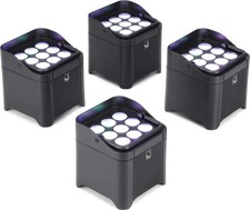 Chauvet DJ Freedom Par H9 IP X4 Wash Lights with Carrying Case