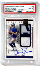 2019 Panini Impeccable Football Cards 12