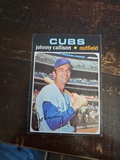 1971 Topps - Johnny Callison #12. Creased