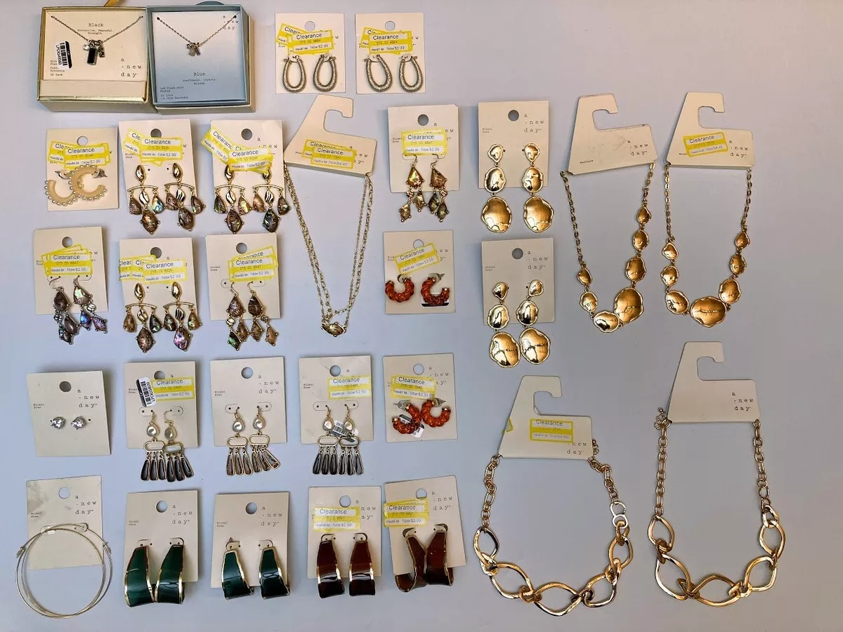 New 55 pcs Target A New Day Jewelry Mixed Reseller Lot eBay