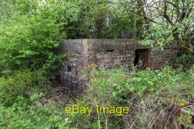 Foto 12x8 WWII Royal Ordnance Factory, Wrexham - Pillbox (1) Bowling Bank um 2018