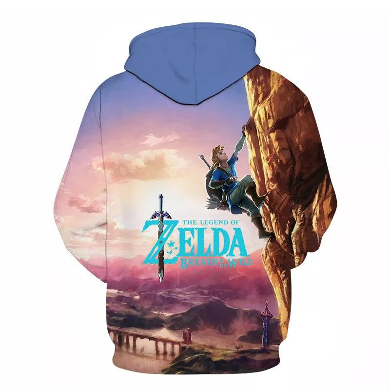 Zelda TOTK Link Realistic Hoodie