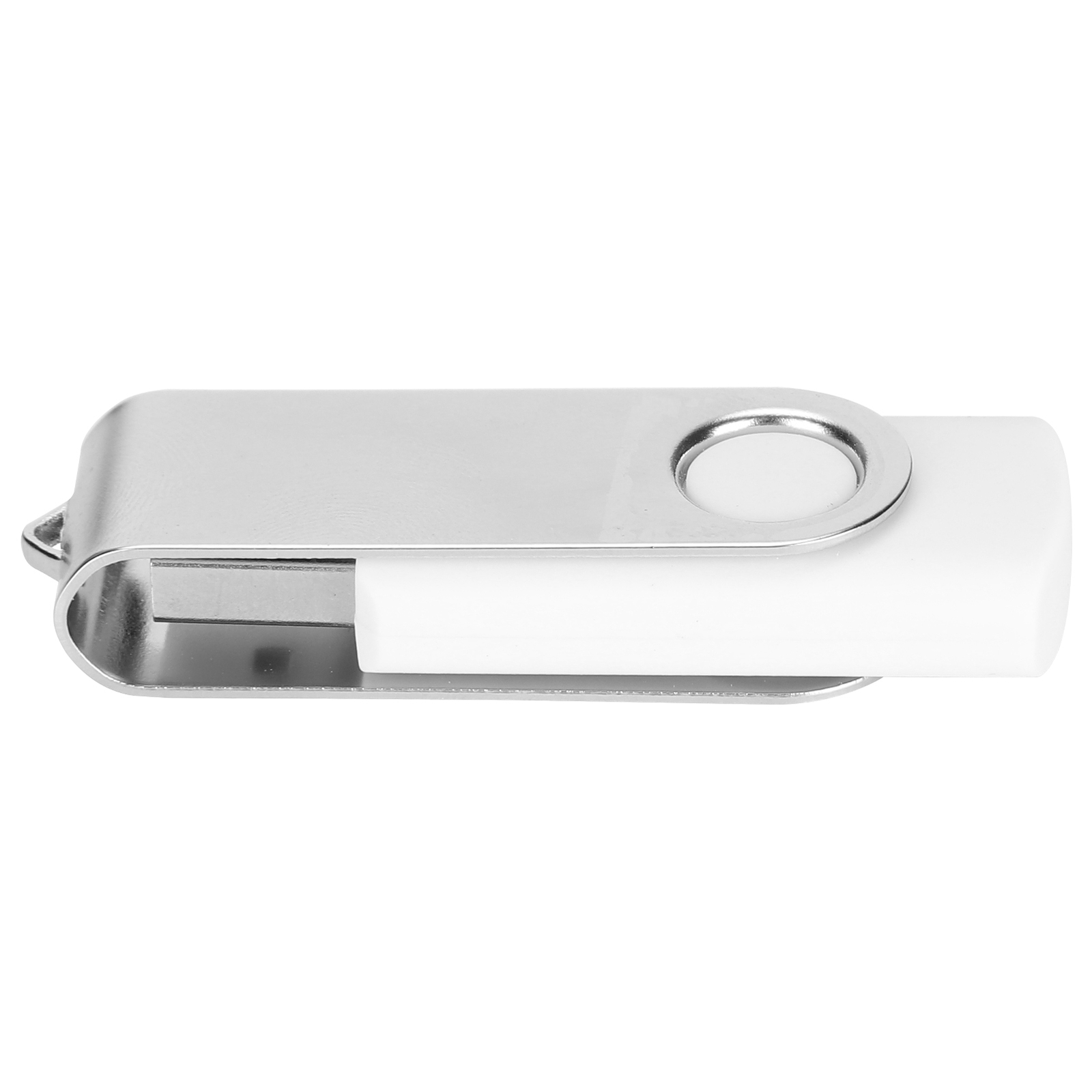 USB Flash Drive Candy White Rotatable Portable Storage For PC T-image