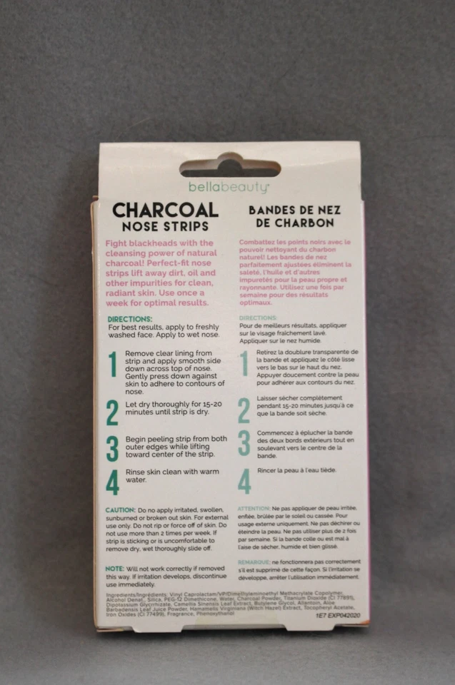 Bundle of 30 Deep Cleansing Pore Strips Charcoal Biore Bella Spascriptions NEW - Image 3 of 4
