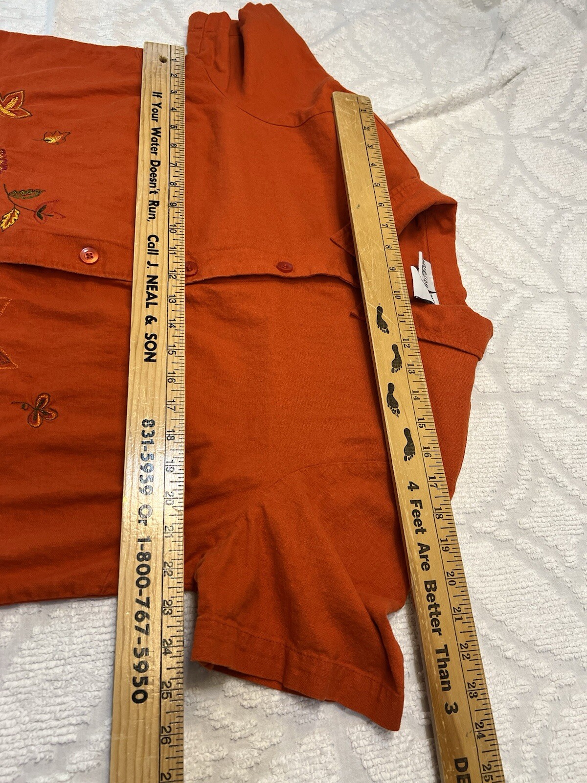 Vtg Y2K Carolina Colours Sheath Dress 2 Pc Sz 16W/Jacket Orange Linen Blend