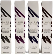 Laura Geller INKcredible Gel Eyeliner Pencil Purple Graphite Indigo Brown Boxed