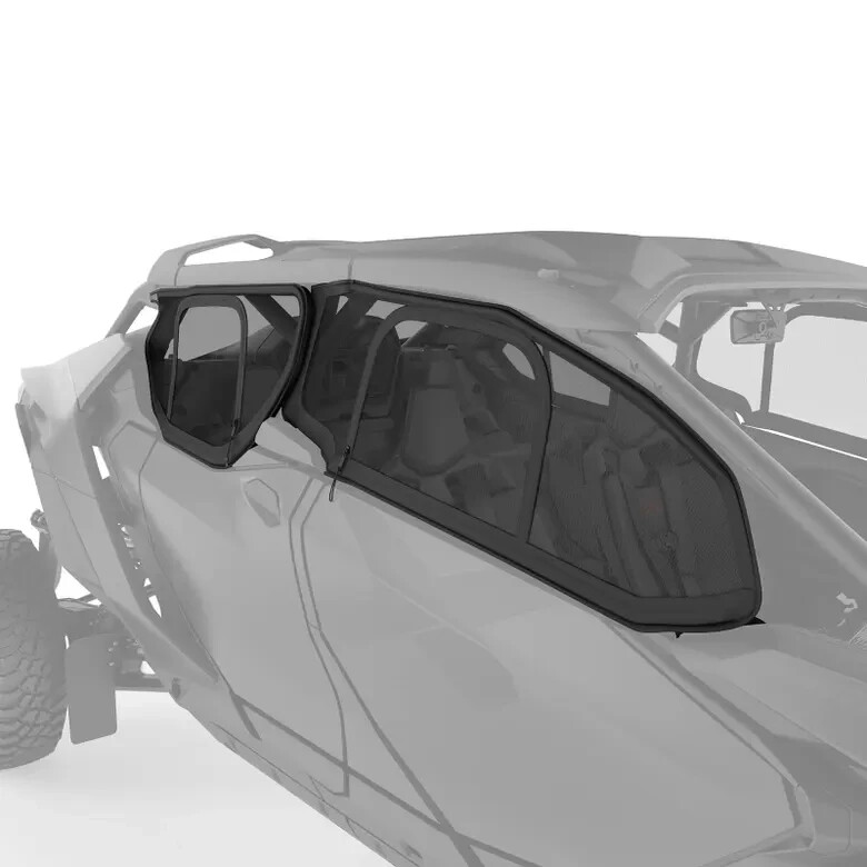 Can Am Upper Wind Nets Maverick R MAX 4-Seater BRP 715007962 | eBay