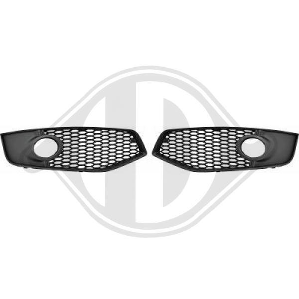 LüFtungsgitter StoßFäNger Vorne Passend FüR Audi A3 8P1 8PA 8P7 1.6 2.0 TDI 16V-image