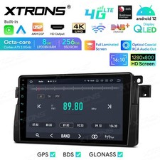 Autoradio Android 12 8/256gb BMW E46 Rover Mg WIFI CarPlay Octa Core Navigatore - Miniatura 5