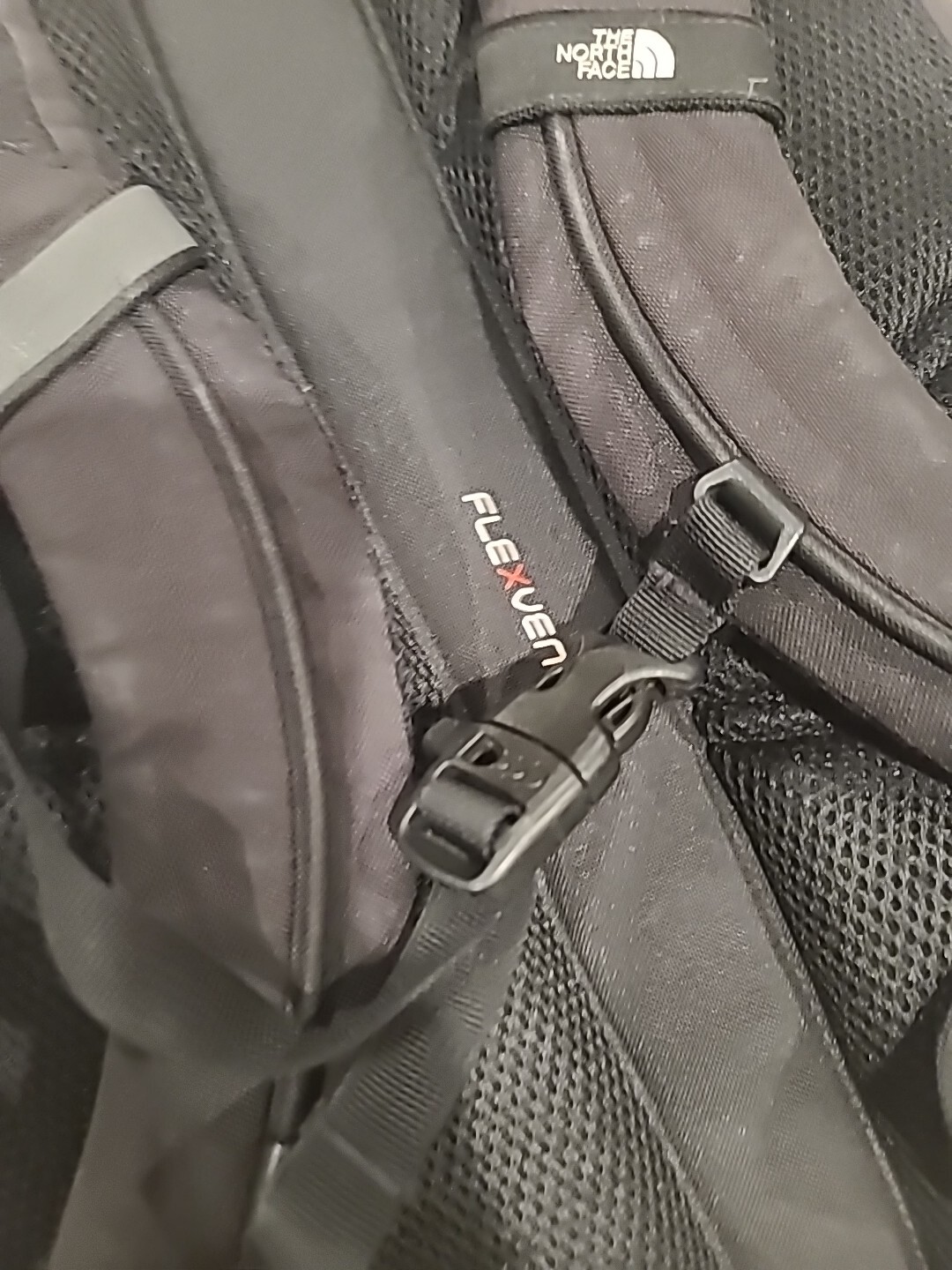 North Face Jester Flexvent Backpack Black And Pink - image 3