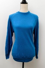 Vintage St. Bernard lambswool superfine size 14 women's blue sweater