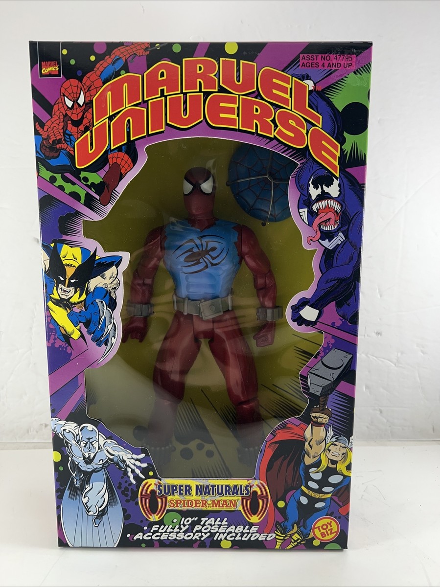 New Spider-Man Super Naturals Marvel Universe New 10” Action