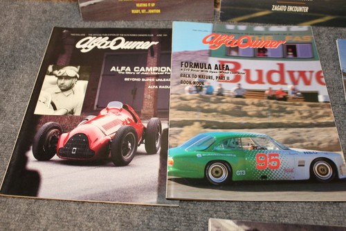 Lot-10 Alfa Romeo Owners Club Magazines Official Publication Alfa 1991 - Picture 4 of 6