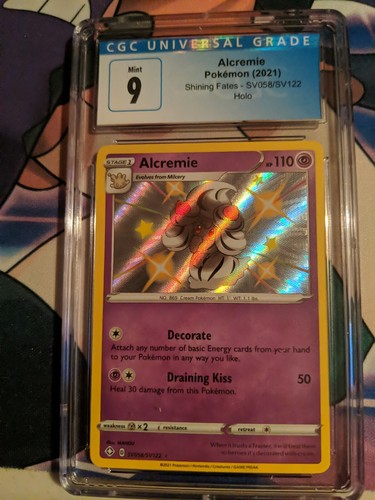 Alcremie graded CGC 9 for sale on eBay