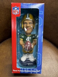 Brett Favre - Green Bay Packers - Bobble Dobbles - Hand Painted Bobblehead