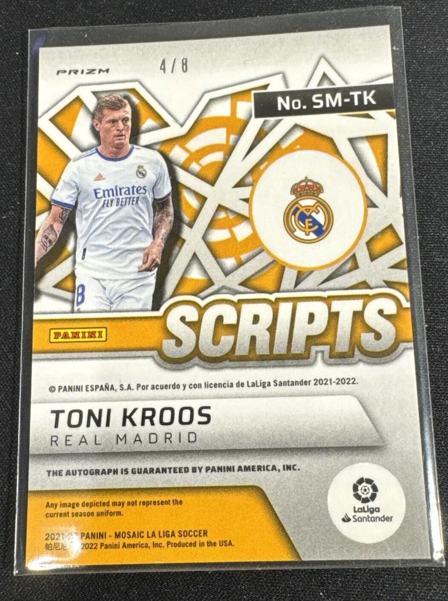 Auto Toni Kroos 2021-22 Panini Prizm（RC】コール・パーマー 2021-22 