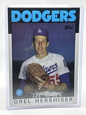 1986 Topps Super Orel Hershiser Baseball Card #33 NM-Mint FREE SHIPPING