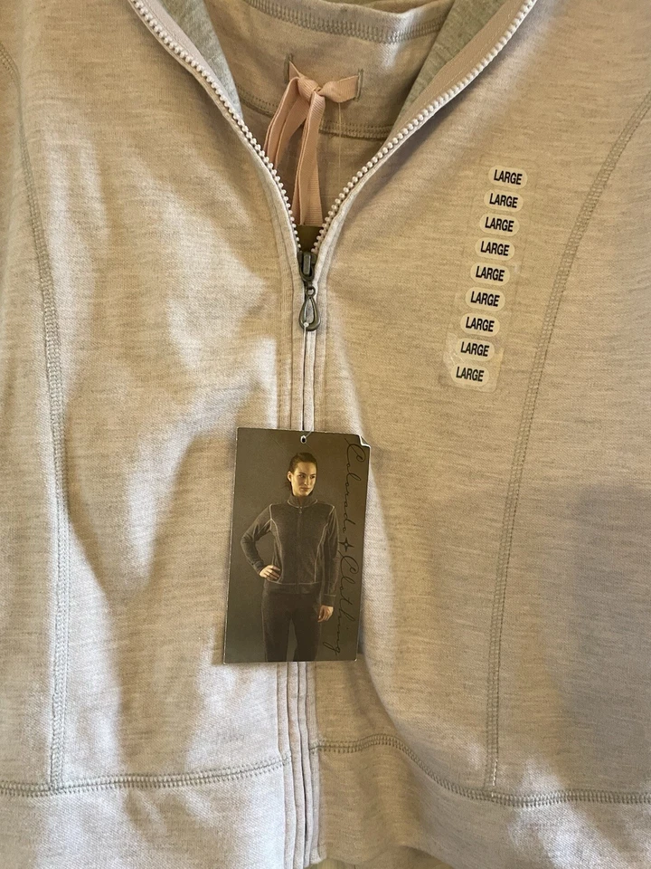 Colorado clothing NWT Casual wear jacket and pants L light, pink and gray - Image 2 of 4