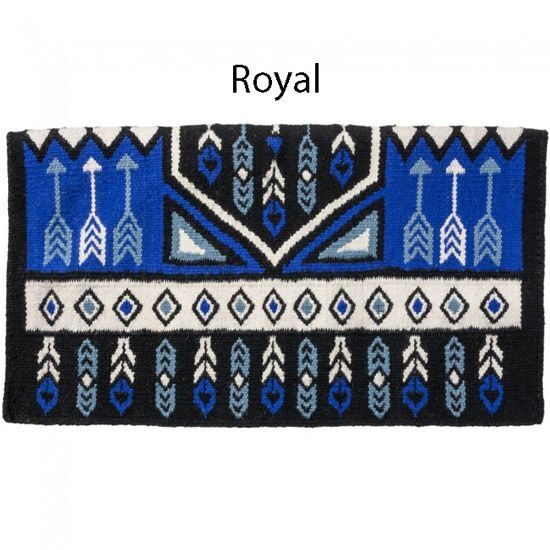 Tapis De Selle Western 100% Laine Nouvelle-Zélande - Personnalisable