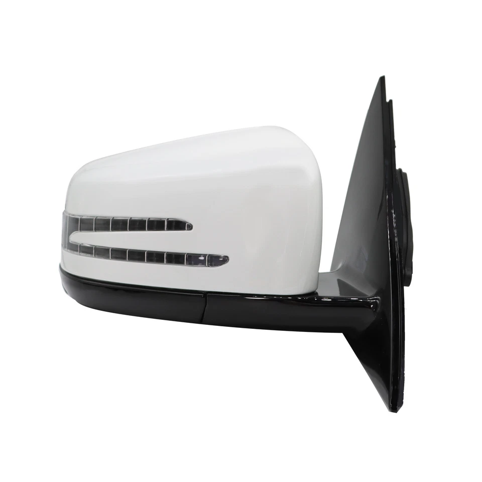 Espejo retrovisor derecho pasajero mercedes e350 e400 e550 2010-2015 2016 blanco Foto 4 de 4