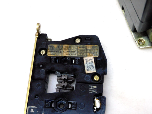 SQUARE D LIGHTING CONTACTOR 8903 SP02 60A 120V W/ ELECTRICAL INTERLOCK SX-6 9999 - Picture 8 of 9