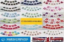 HAPPY BIRTHDAY BUNTING BANNER LETTER HANGING CARD PARTY DECORATION GARLAND
