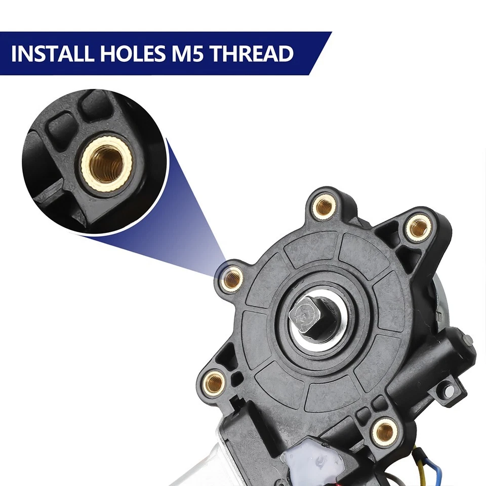 Window Lift Motor For 2002-2006 Infiniti Q45 Rear Left 82731-AR000 & 82731-AR001 - Изображение 3 из 4