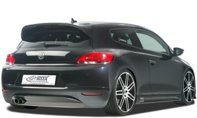 RDX Racedesign Heckansatz für VW Scirocco 3 2008- Diffusor Spoiler Stoßstange