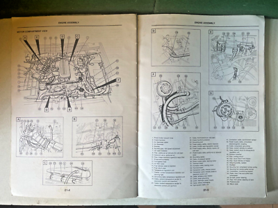 語学・辞書・学習参考書 OTUG Team Workshop Manual Vintage Factory OEM Alfa Romeo Workshop Manual for 1986 GTV-6