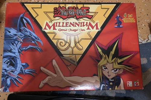 Yu-Gi-Oh! Millennium Board Game 3-D Mattel 43576 Vintage Boardgame 1996