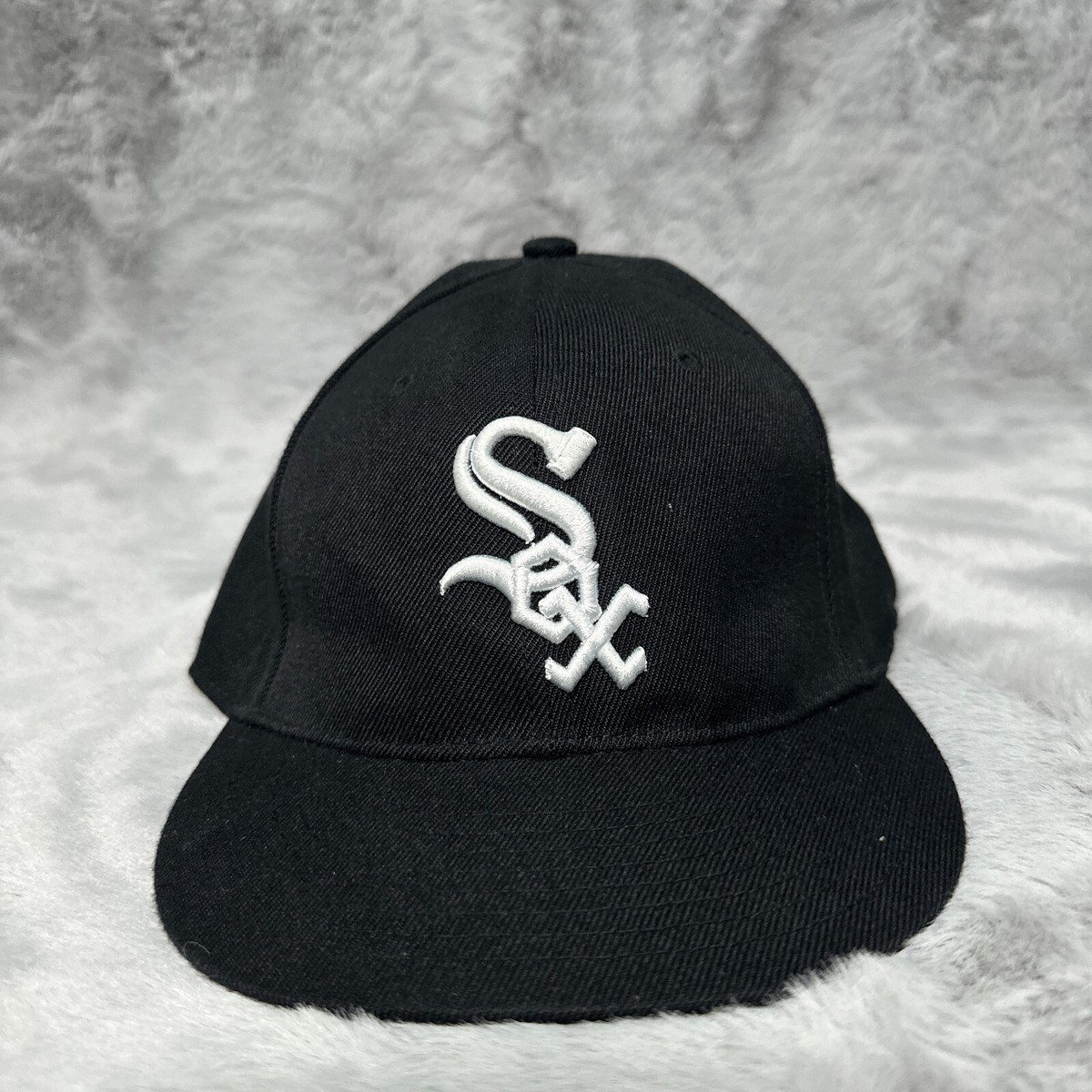 Chicago White Sox Hat 7 1/2 Black Fitted New Era 59 Fifty MLB