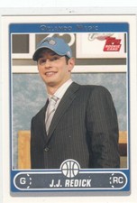 2006-07 JJ Redick Topps ROOKIE CARD #240 - LA Lakers Magic Duke Blue Devils RC. rookie card picture