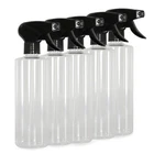 5 X 500ml Empty Plastic Bottles & Trigger Sprays Car Valeting Detailing
