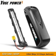 Hailong Battery 52V 13Ah Lithium Ebike Battery Electric Bike Battery 250W-1000W