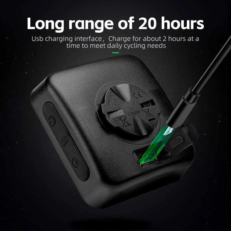 ROCKBROS GPS Bike Computer Waterproof Wireless Speedometer Professional - Image 3 of 4