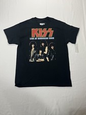 1988 Kiss Crazy Nights T-shirt, Japan-Budokan Tour Merch X-Large New With Tag
